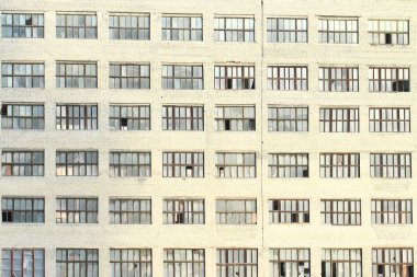 Beyaz arka planda duvar