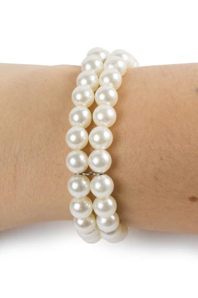 Bracelet on the white background — Stock Photo, Image