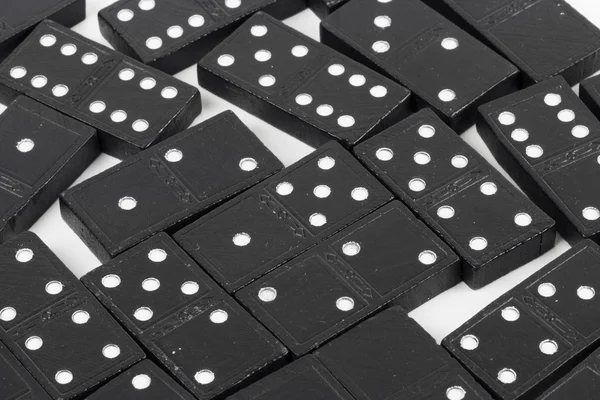 Domino sobre fondo blanco — Foto de Stock