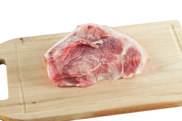 Meat on the white background — Stock Photo, Image