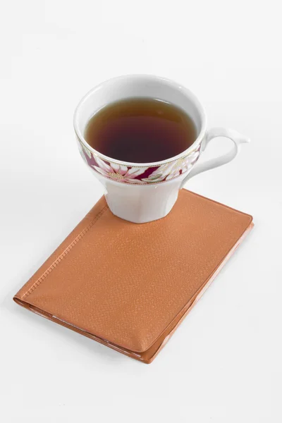 Herbata na białym tle — Zdjęcie stockowe