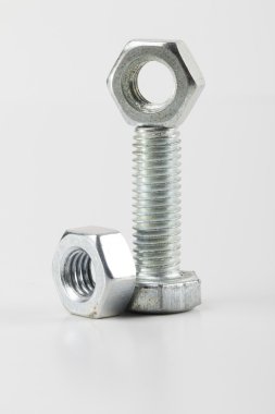 beyaz zemin üzerinde bağlantı elemanları