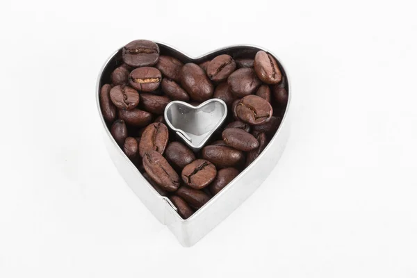 Coffee on the white background — Stock Photo, Image