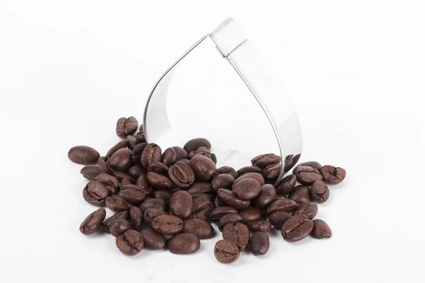 Coffee on the white background — Stock Photo, Image