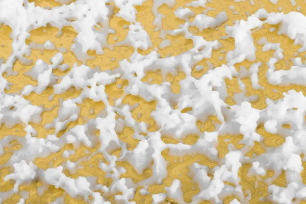Foam on the white background — Stock Photo, Image