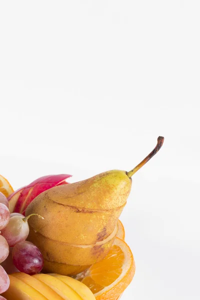 Fruta en el fondo blanco —  Fotos de Stock