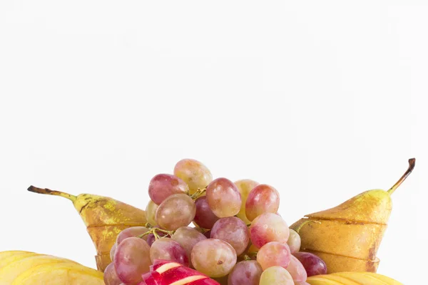 Fruta en el fondo blanco — Foto de Stock