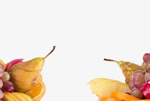 Fruta en el fondo blanco —  Fotos de Stock