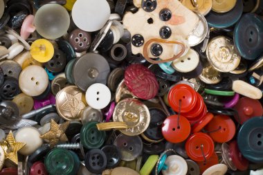 Beyaz arkaplandaki düğme