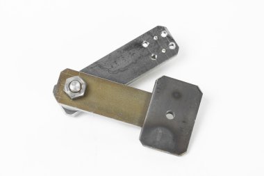 Beyaz arka plan üzerinde destek