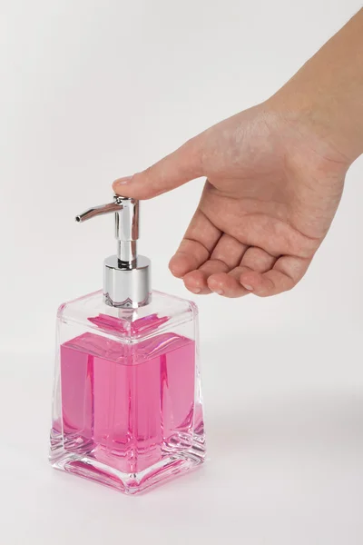 Soap on the white background — Stock Photo, Image