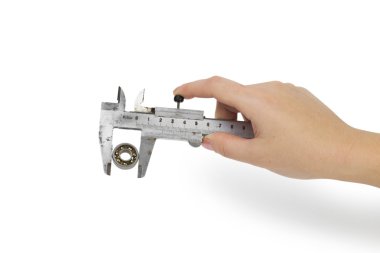 beyaz zemin üzerine Kumpasları