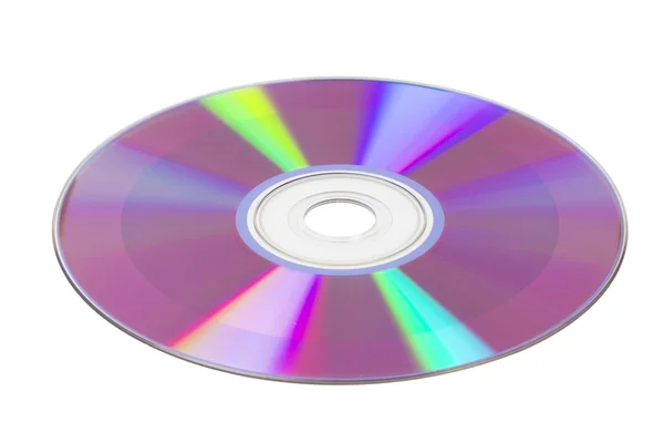 CD για το λευκό φόντο — Φωτογραφία Αρχείου
