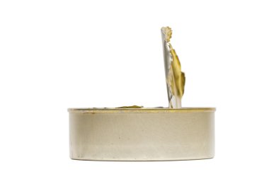 Beyaz arka plan üzerinde kalay