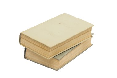 Beyaz arka plan üzerinde kitap