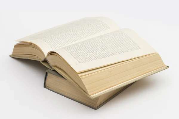 Beyaz arka plan üzerinde kitap — Stok fotoğraf