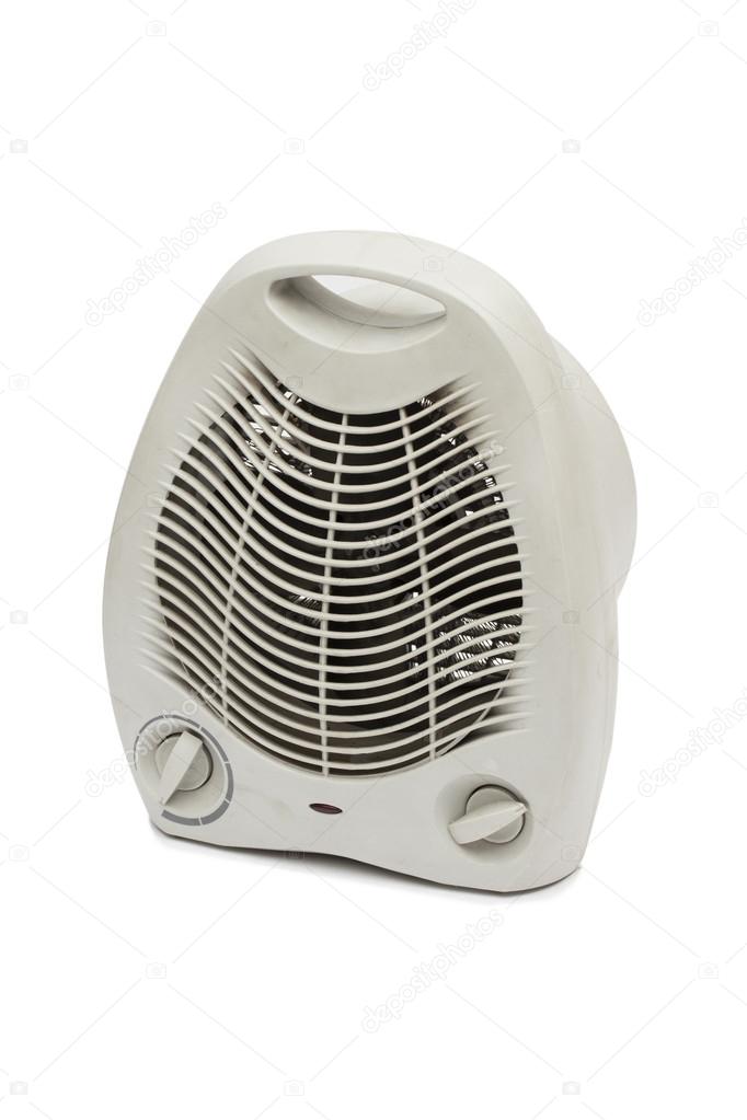 heater on the white background