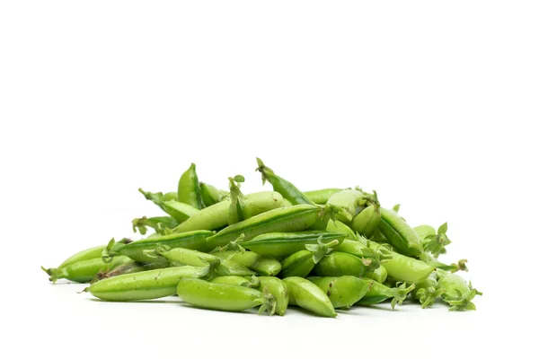 Peas on the white background — Stock Photo, Image