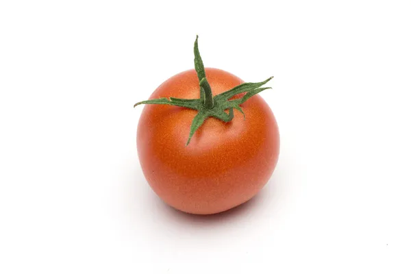 Tomato on the white background — Stock Photo, Image