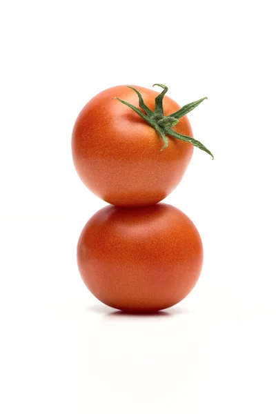 Pomodoro sullo sfondo bianco — Foto Stock