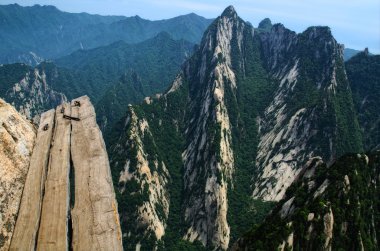 Hua shan uçurum tarafı yol, Çin