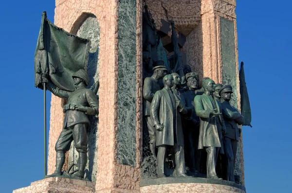 Taksim Monumento a la República — Foto de Stock