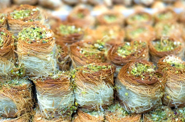 Baklava dessert close-up — Stockfoto