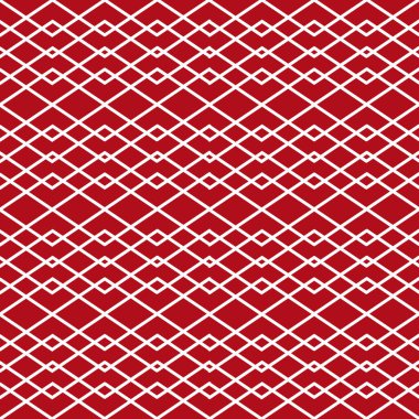 Beyaz dalgalı kusursuz geometrik desen. 