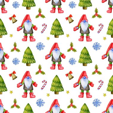 Cücelerle Noel şablonu.