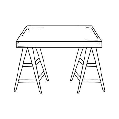 Doodle tarzında çizim. El çizimi vektör çizimi.