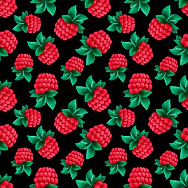 Ahududu ile pürüzsüz desen