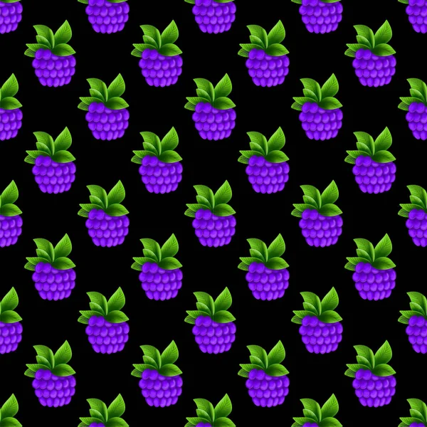 Mor böğürtlenli kusursuz desen 