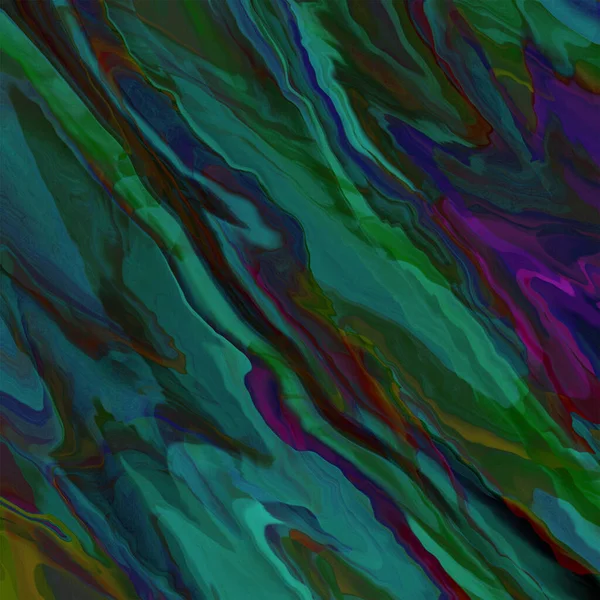 Зелено-сине-фиолетовая мраморная текстура. Абстрактный мраморный фон — стоковое фото