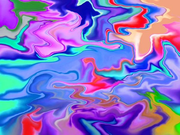 Textura de mármol multicolor. Textura brillante líquido colorido — Foto de Stock