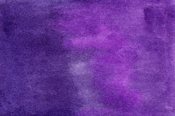 Purple watercolor background with spots, dots, blurred circles — 图库照片