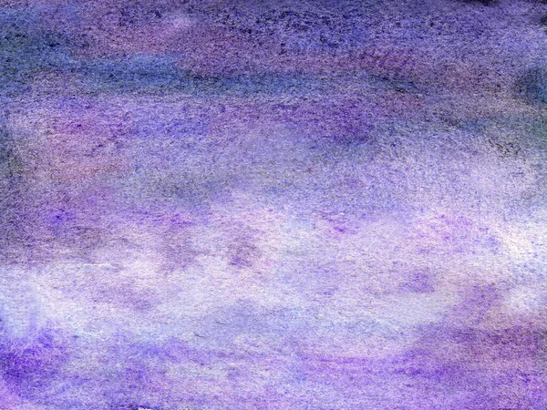 紫色の水彩の背景に斑点、点、ぼやけた円 — ストック写真