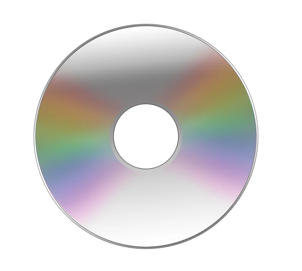 Płyta CD lub DVD — Zdjęcie stockowe