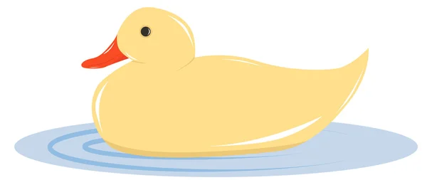 Toy duck — Stock Vector