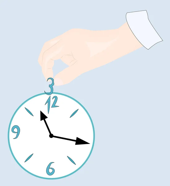 Елемент керування часу — стоковий вектор