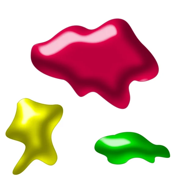 Multi-coloured blots — Stock Photo, Image