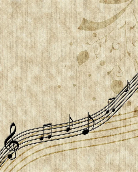 arka plan ile müzik personel
