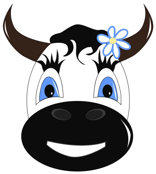 Museau de vache — Image vectorielle
