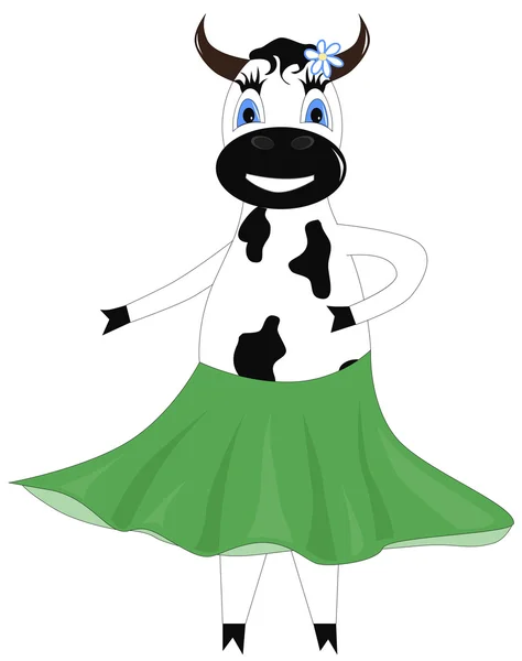 Αστεία αγελάδα — Διανυσματικό Αρχείο