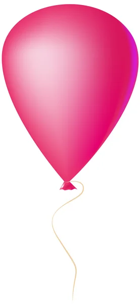 Pink balloon — Stock Vector