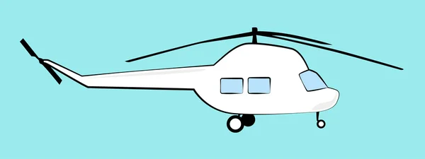 Helikopter. — Stok Vektör