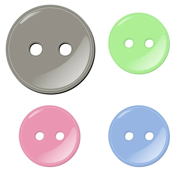 Buttons — Stock Vector