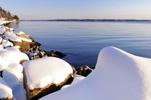 Paesaggio invernale — Foto Stock