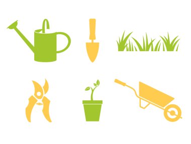 Bahçe Icons set