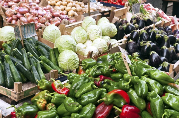 Street markt — Stockfoto