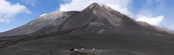 O pico do Monte Etna — Fotografia de Stock